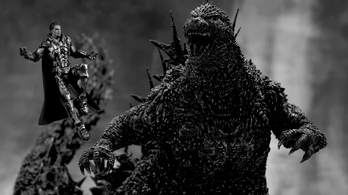 Godzilla Minus One vs General Zod (Man of steel)