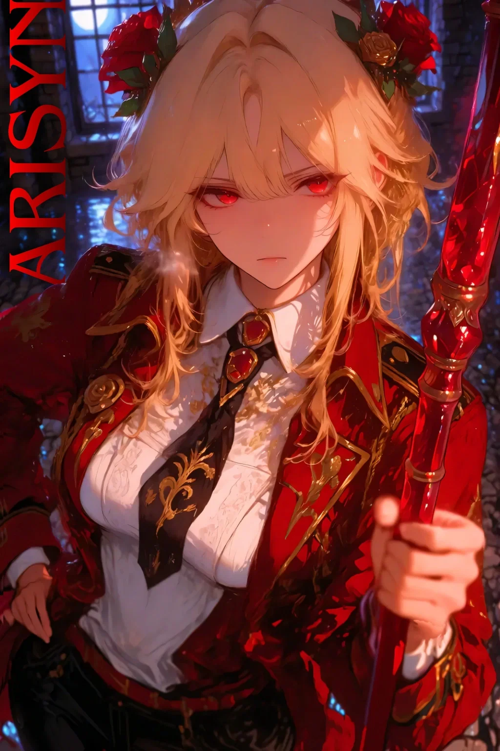 Vampire Sisters Fight Over You? - Arisyn & Serenya (Academy Precantatio: Lacrimosa #1 Bogak) 