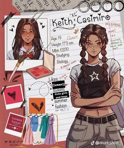 Keith "KC" - Baddie Best Friend (idk either)