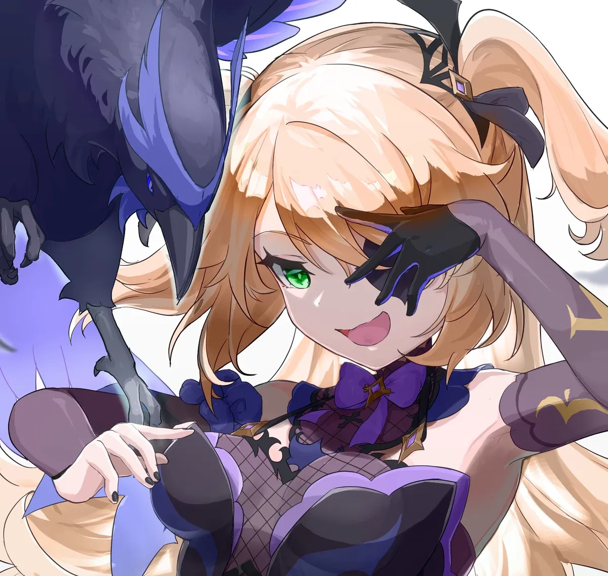Fischl and Oz [Genshin Impact]