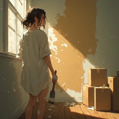 The Half-Painted House
