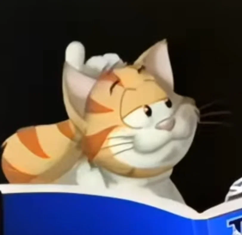 Know-it-all cat bf (possible pegging & crushing)