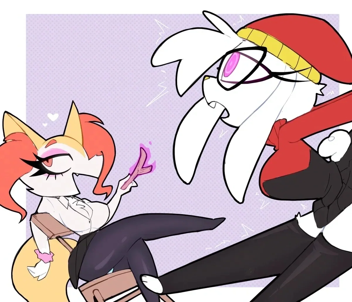[[YURI VERSION]]🐇Whitney & Britney🦊 ~ Never Date a Girl With Hypno Powers