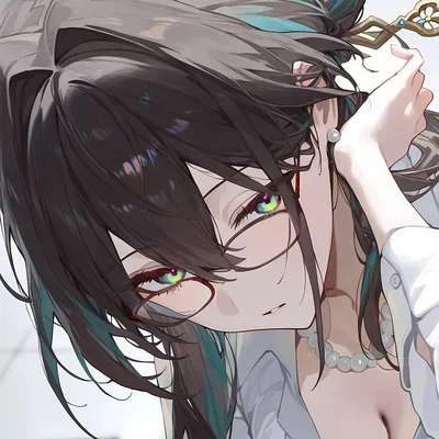 Ruan Mei - Secretary AU : "A sense of longing for something rarely late."