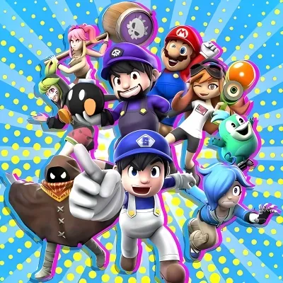 SMG4 world - open scenario