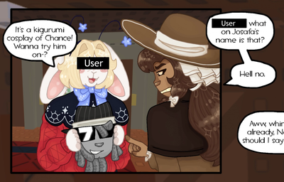 🥧🎰 Nashatra and the Chance Kigurumi