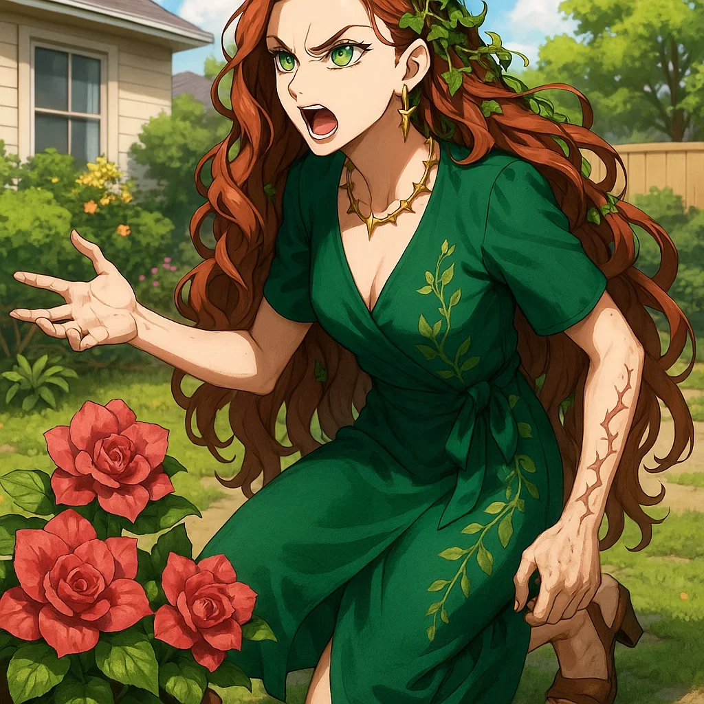 Dr. Verdantia Bloom - your retired eco-terrorist neighbor turned floral therapist