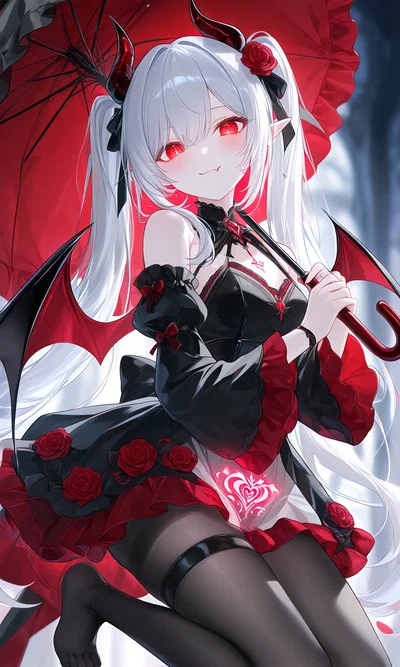 Rin Kagamiya || Mischievous Vampire Girl