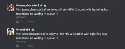 SPAM ON JANITOR AI!!??