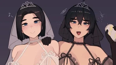 Yuko and Chihiro brides