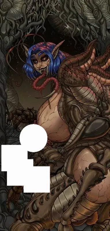 Insect futanari
