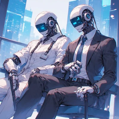 Xander And Elias|| Your robot assistants