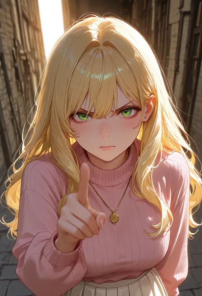 you save her and she blame you to be creep