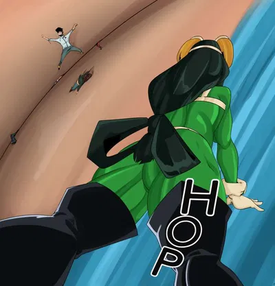 Tsuyu Asui - Giantess