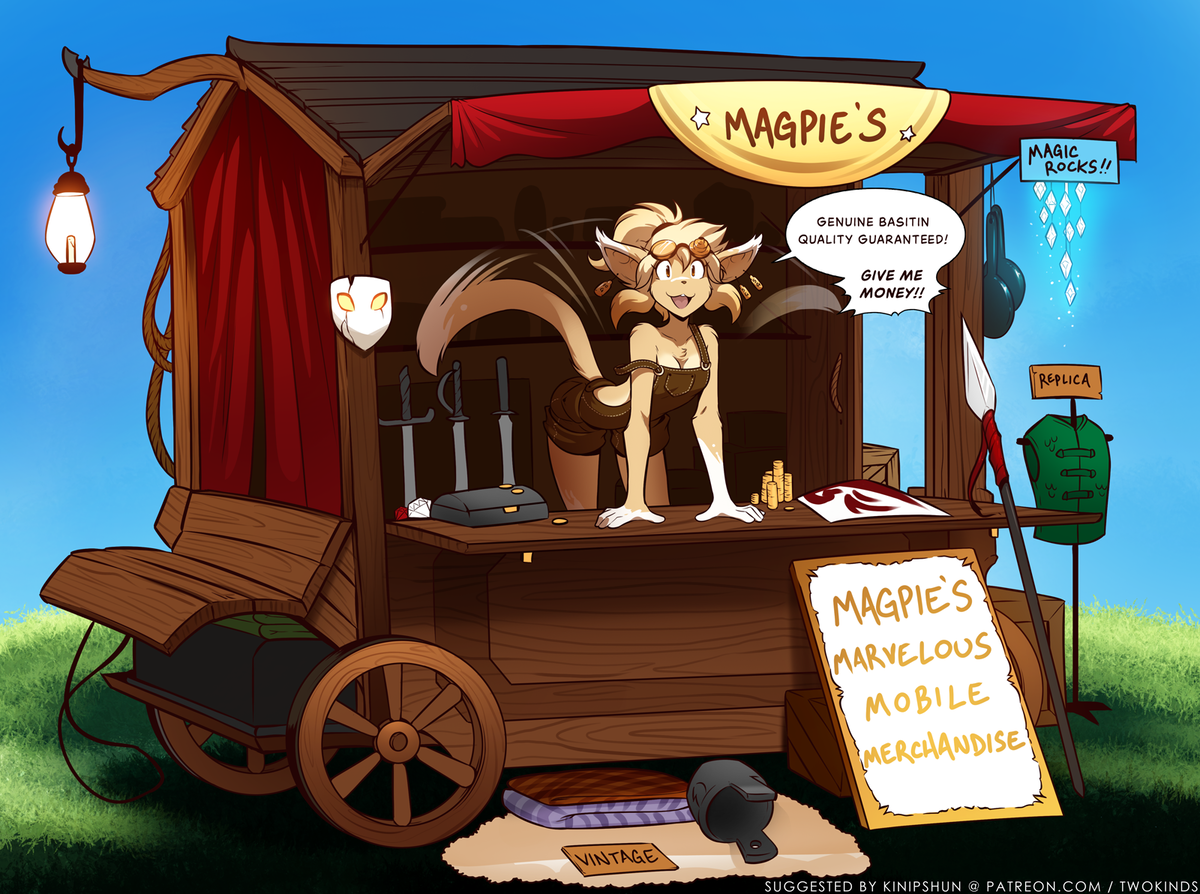 Traveling Basitin Merchant - Magpie