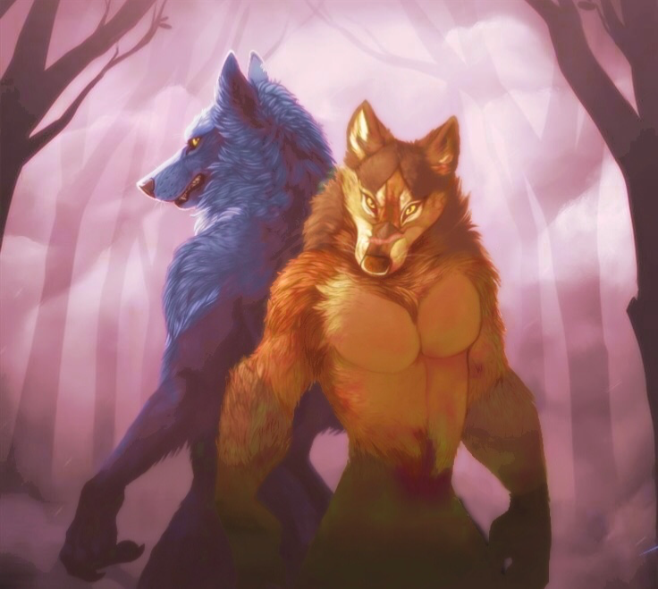 Evan and Jace (pack mates)
