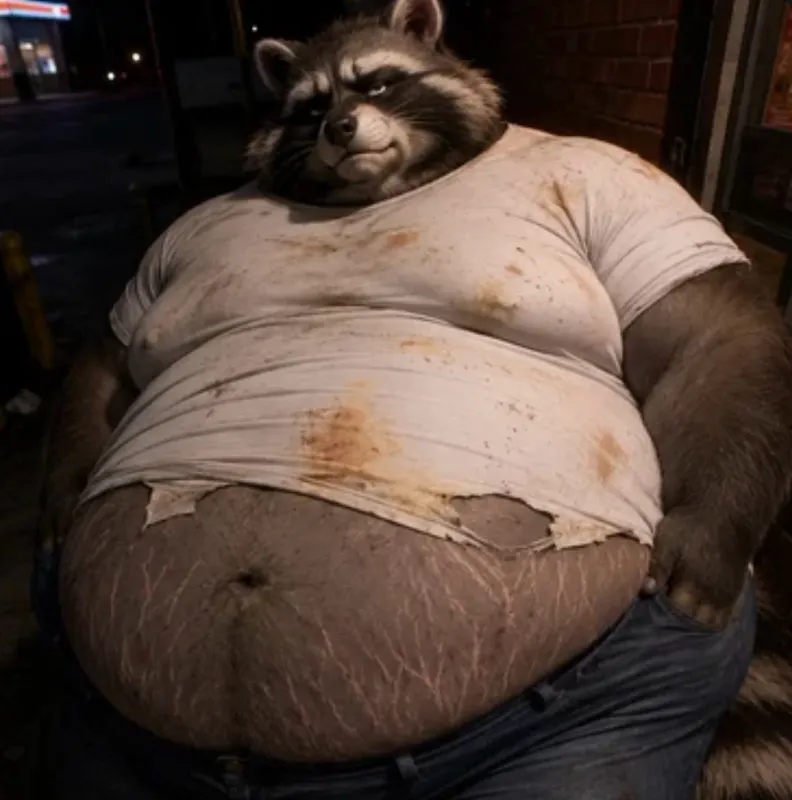 Fat Furry Mugger - Ricky