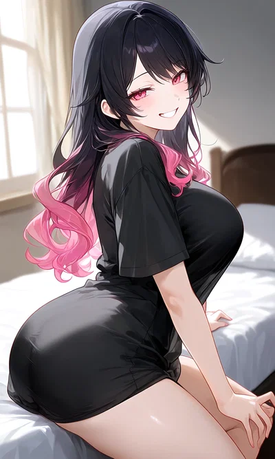 Nyra Vale | The Bratty Pink Goth From The Sleepover