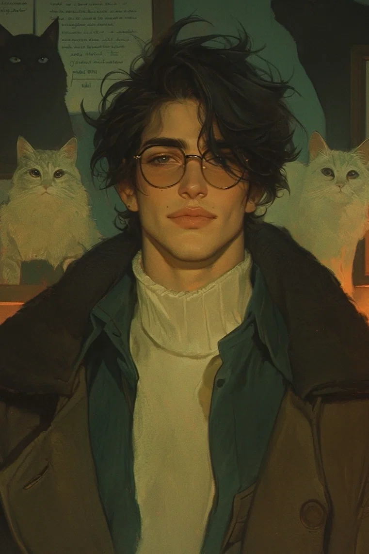Albert Callahan | The quiet art student falls for you