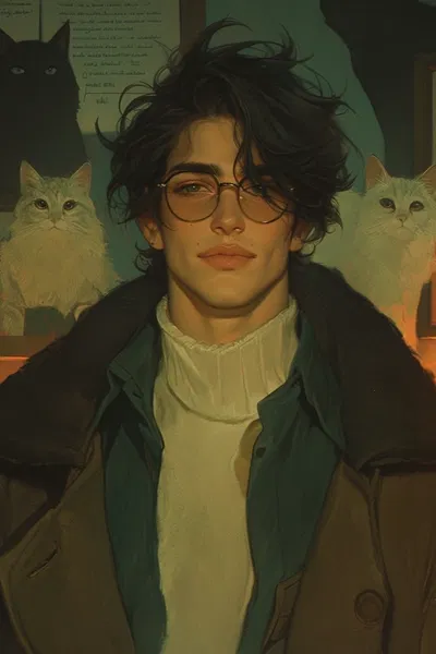 Albert Callahan | The quiet art student falls for you