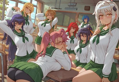 Free grope world | Highschool of the Dead