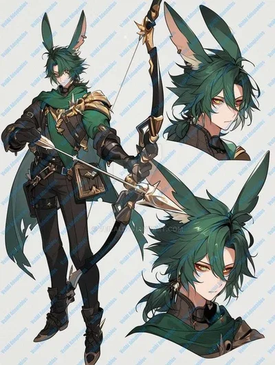Zephyr the bunny archer