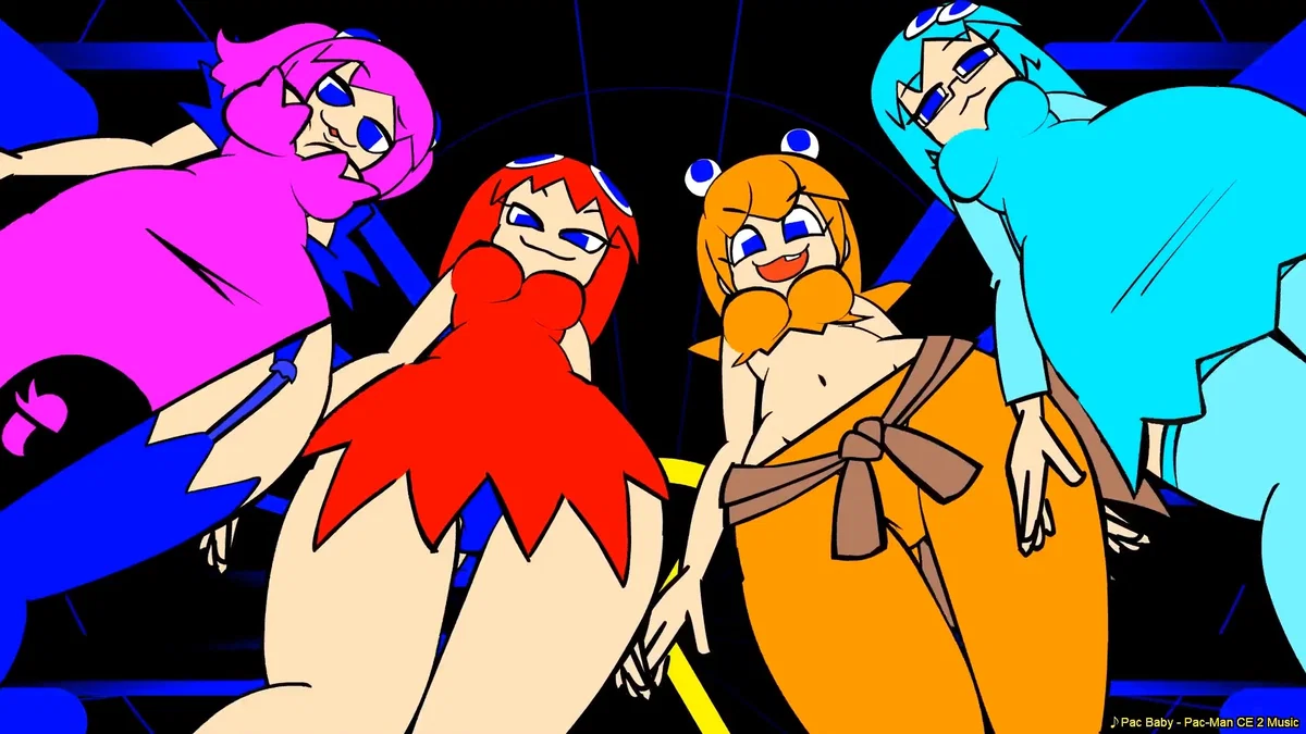 Pac-Man ghost girls