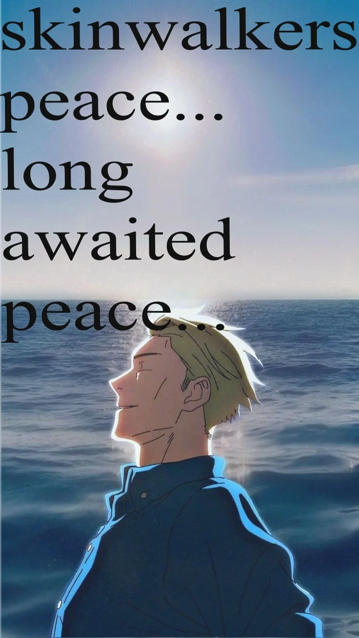 ...peace...