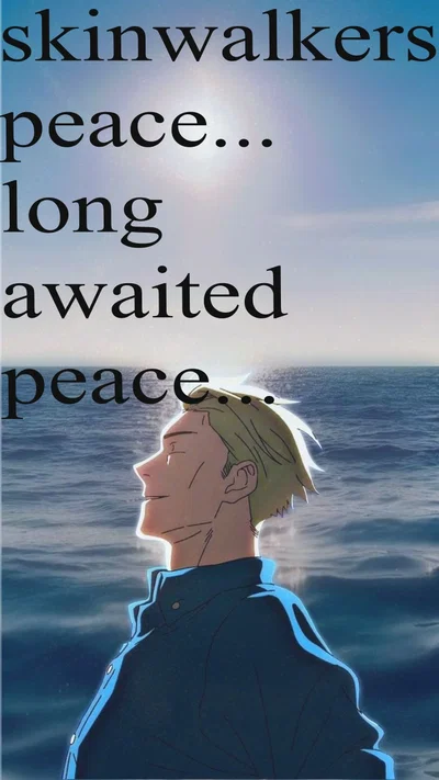 ...peace...