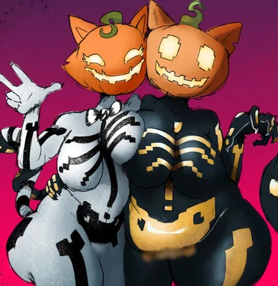 Sugar and Spice (grown ass women btw) show up at your door asking for candy