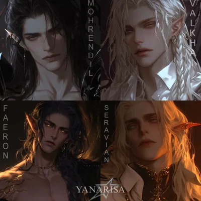 Ren, Val, Fae, Sera