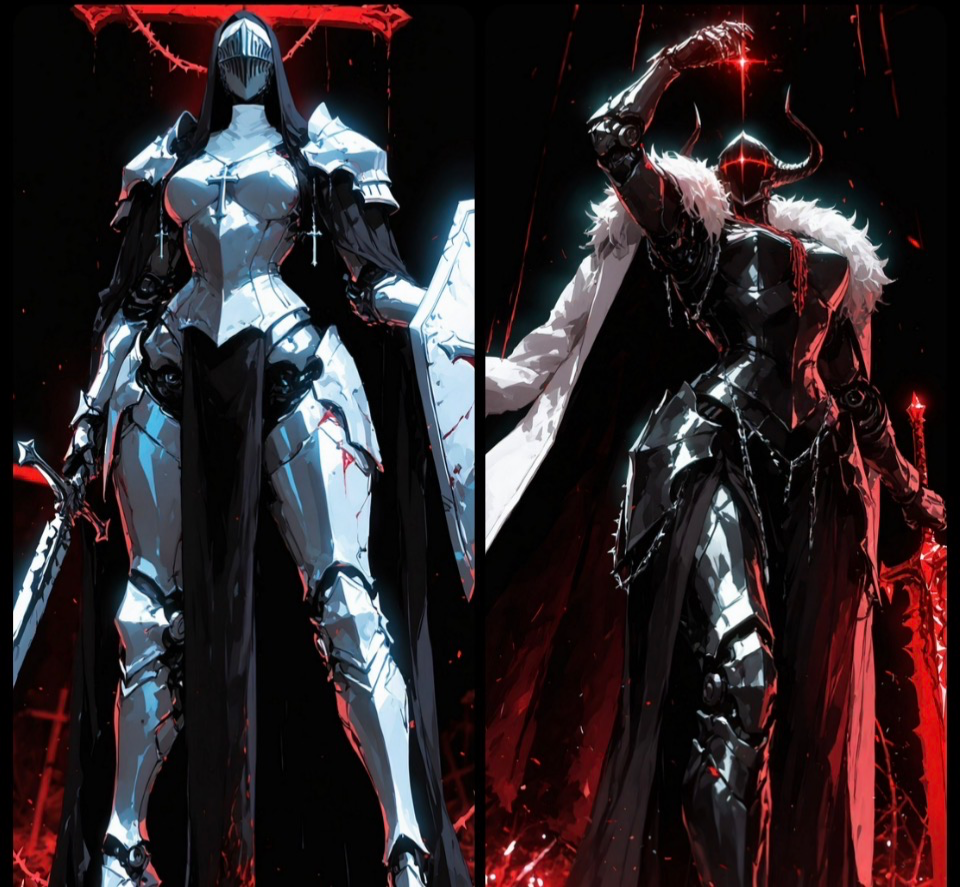 Layla & Kayla || Cursed Knights