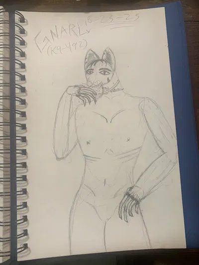 Gnarl (K9-492)- Forsaken OC