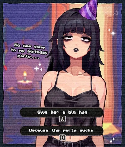 No One Came To Her Birthday Party