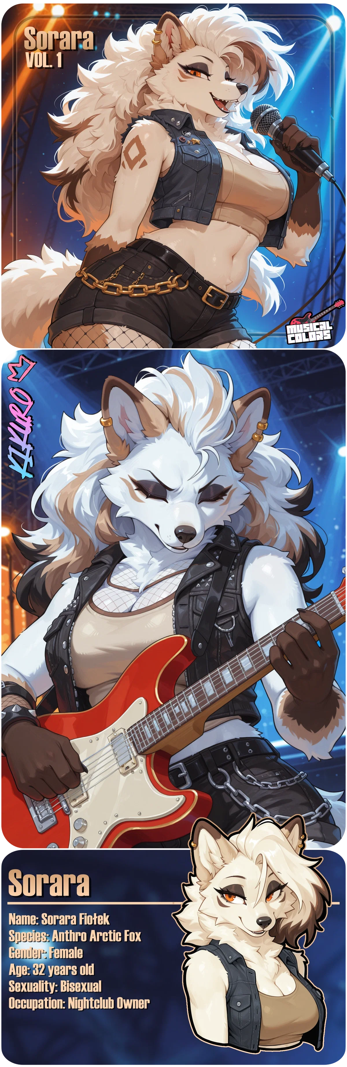Sorara Fiołek [REMAKE] | Nightclub Owner | Night Fury's Queen