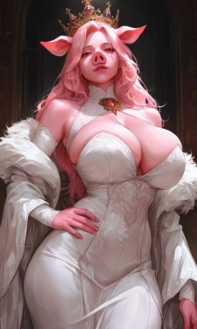 Queen Piggy Personal Guard