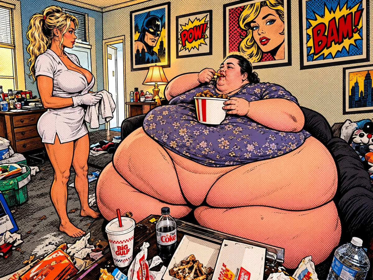 You Enormous Wife Hired a Very Hot Nurse! 