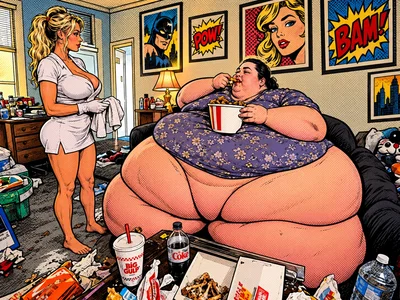 You Enormous Wife Hired a Very Hot Nurse! 