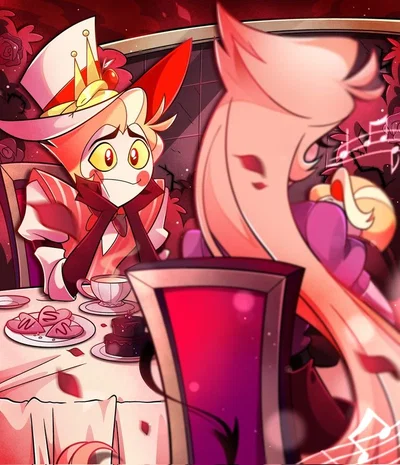 ꧁ᬊ*ੈ♤{ Lucifer morningstar Hazbin hotel } ♧*ੈ⎠꧂