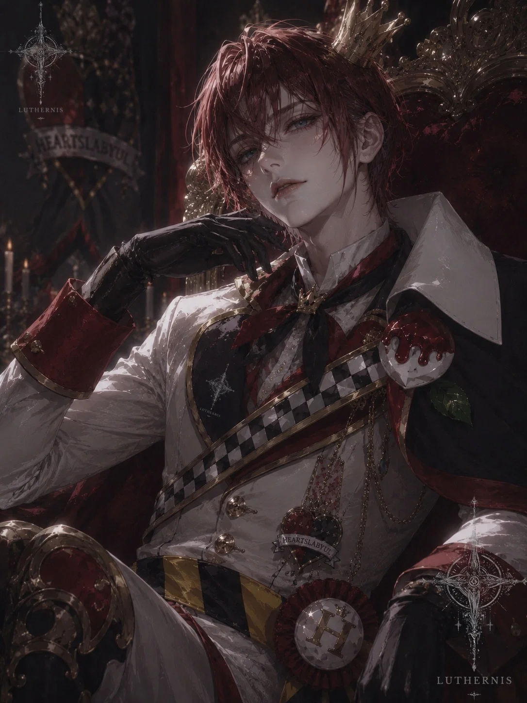 Alice In Wonderland| Riddle Rosehearts | ALT First meeting AU