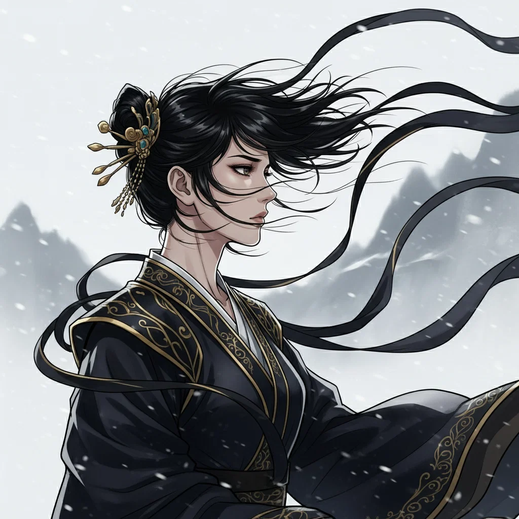 Her Echo in the Snow