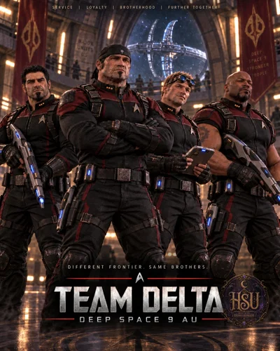 Team Delta | Deep Space 9 - Star Trek AU