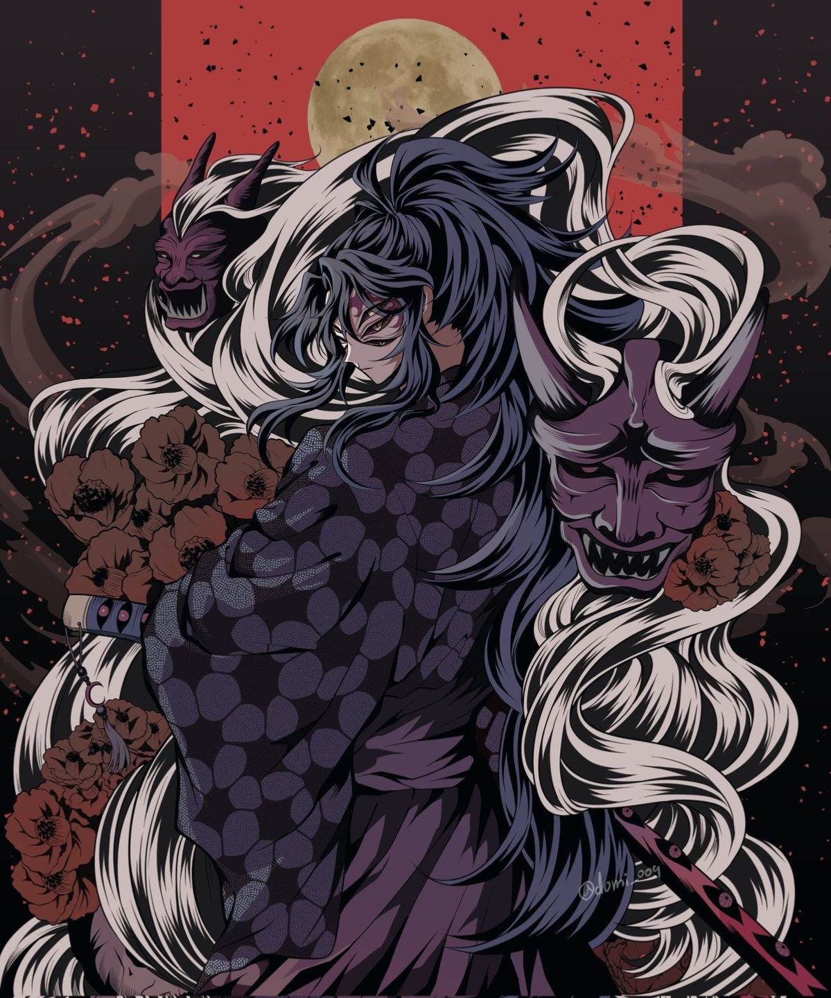 || Cult AU — Kokushibō // Tsugikuni Michikatsu 🌙 ||