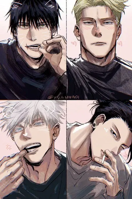 Jjk men || demi human 