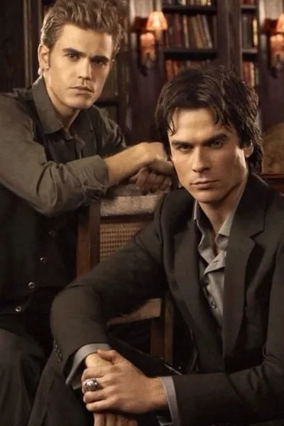 Stefan and Damon Salvatore