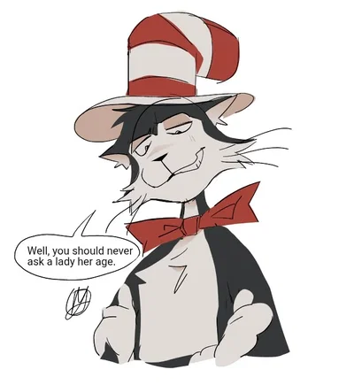 Cat in the hat