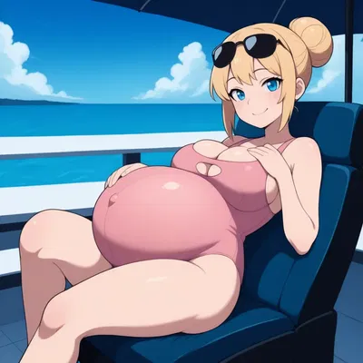 Katy (FLUFF ALT) (preggo on cruise ship) 