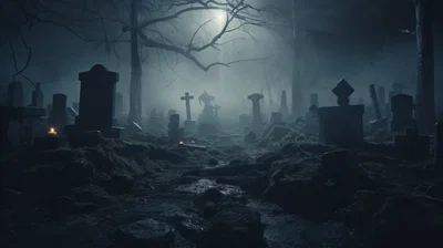 THE NECROMANCER: cemetery / spirits themed css template