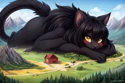 Kuro, Shy Goddess