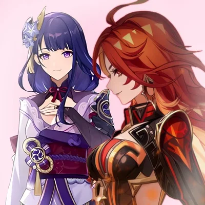 Raiden Ei and Mavuika. Your two roommates and friends...who are dating. 